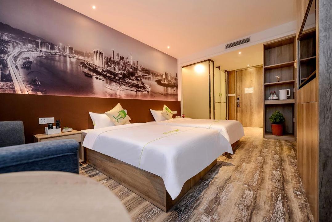 צ'ונגקינג Heye International Youth Hostel מראה חיצוני תמונה